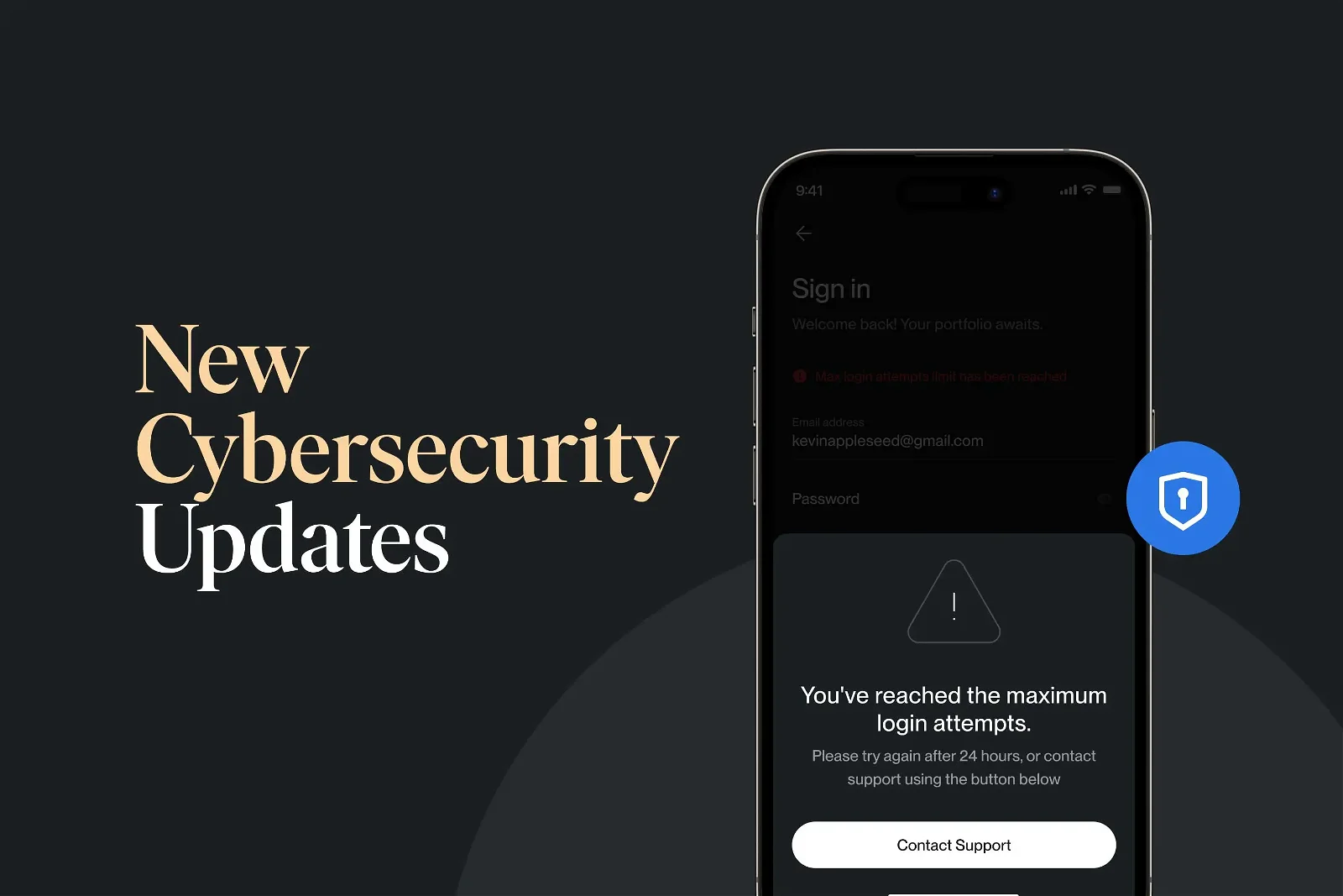 Hedonova's 6 new cybersecurity features: Your security is our priority