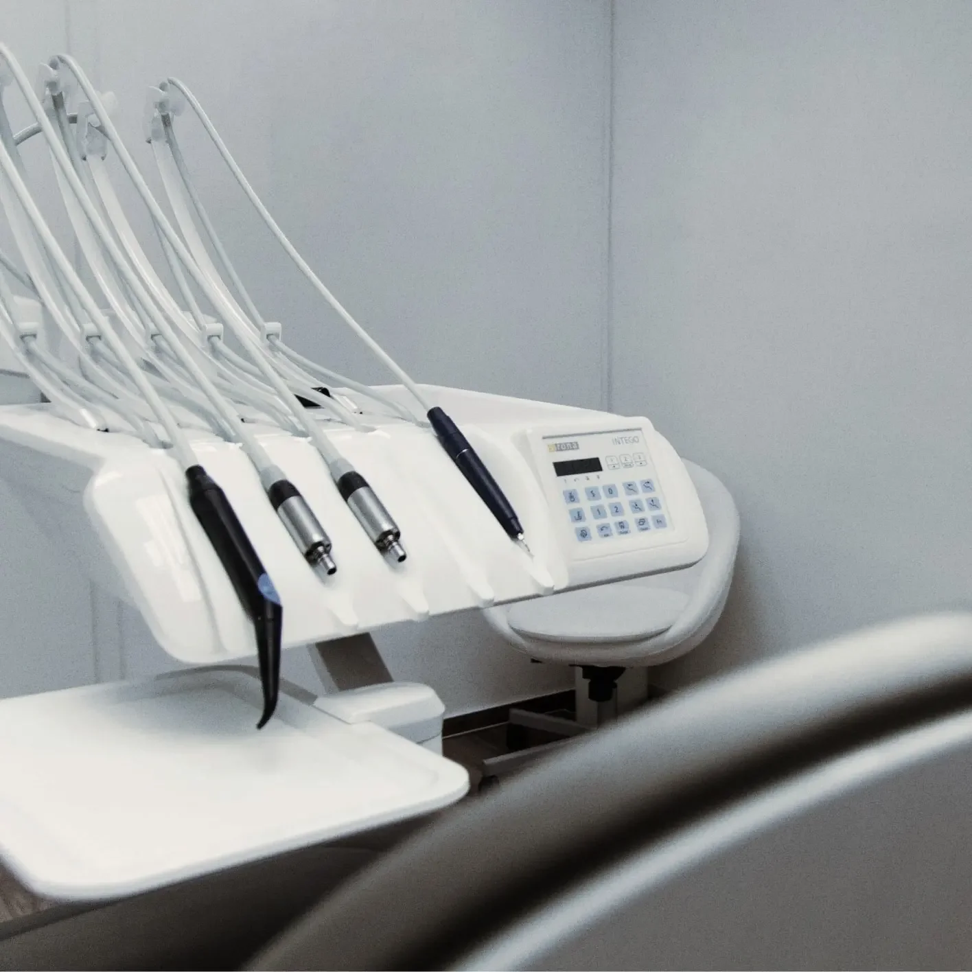 Dental equipment in a dental office